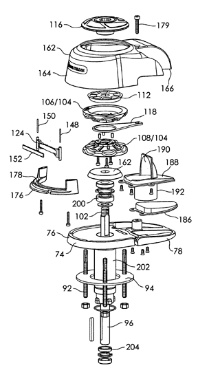 Anchor Windlass Patent Drawing
